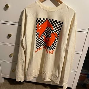 harry styles love on tour crewneck worn maybe once large